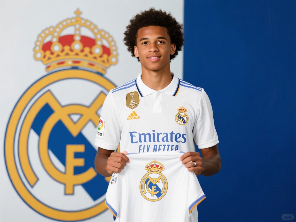 皇家马德里引援新星,强化后防实力 皇家马德里历来以长期眼光运筹帷幄,此次签